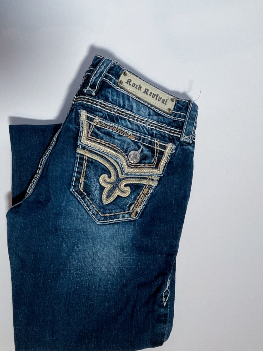 Rock Revival Women's Jeans | Size 27 | Kai Easy Boot - Picture 5 of 6
